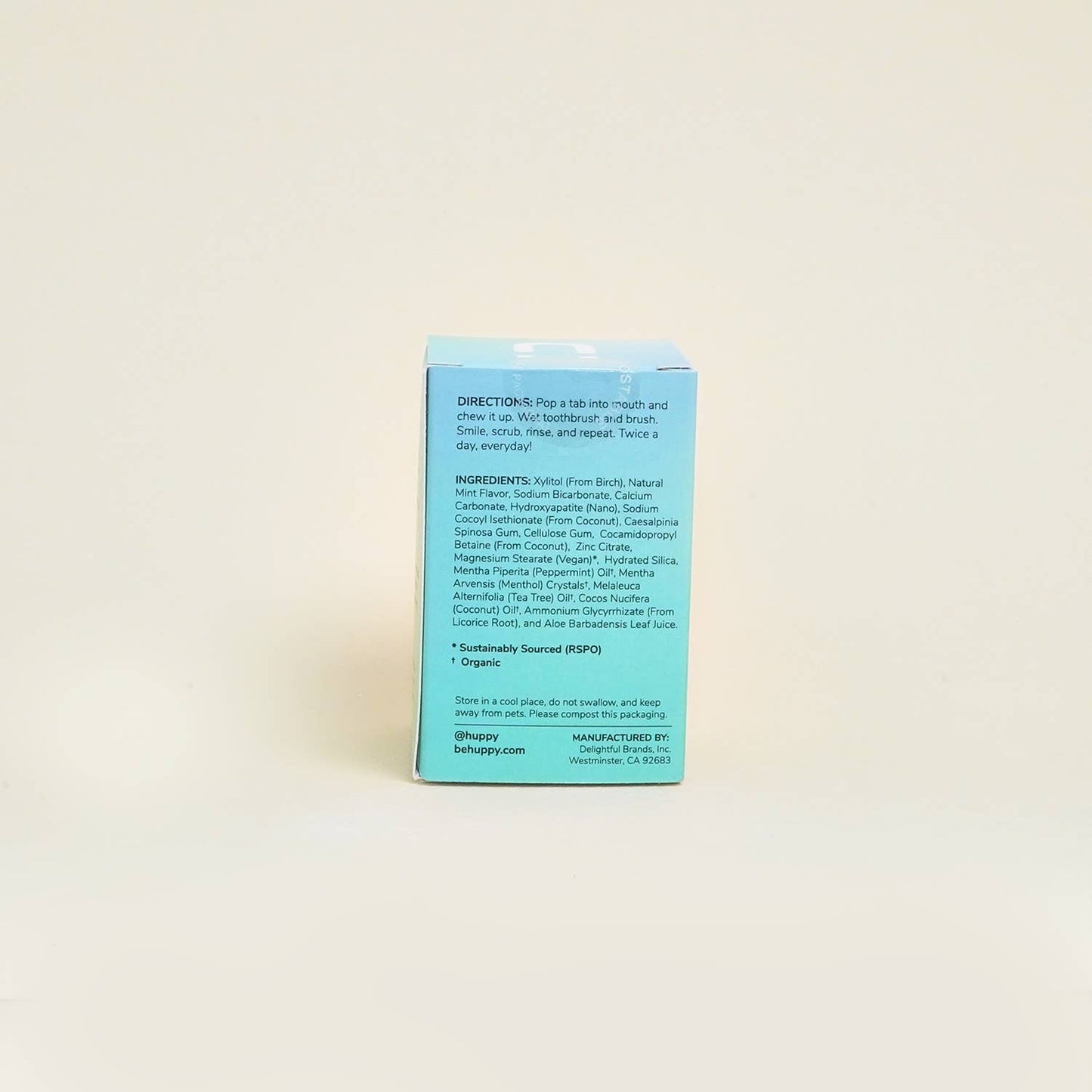 Toothpaste Tablets Peppermint