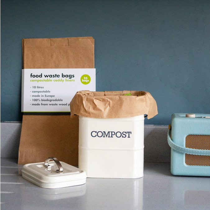 Compostable Food Waste Paper Bags