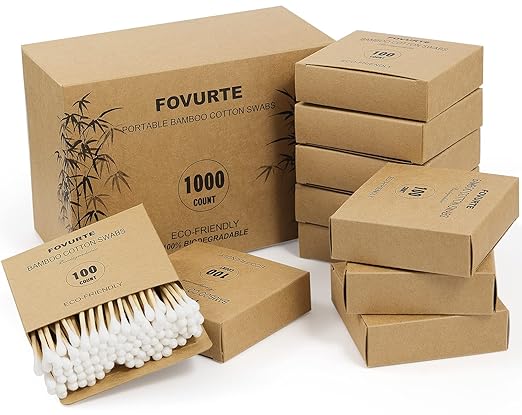 Bamboo Cotton Swabs