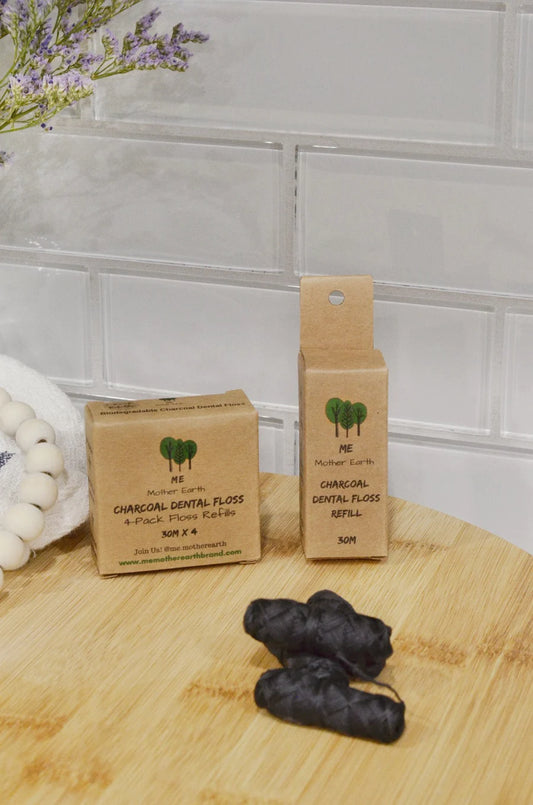 Eco Dental Floss REFILL ONLY (Charcoal)