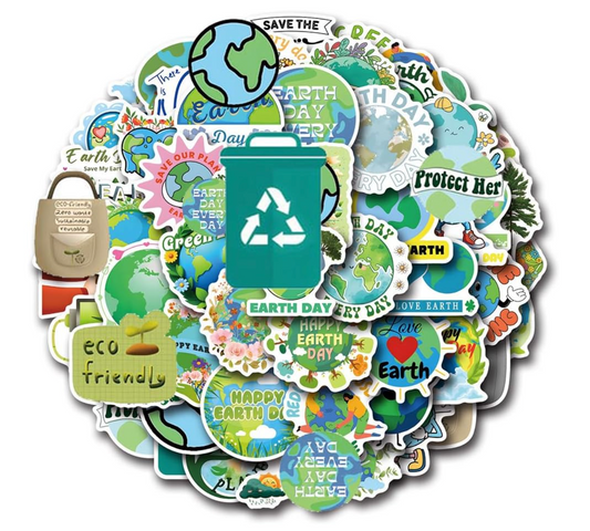 Compostable sticker