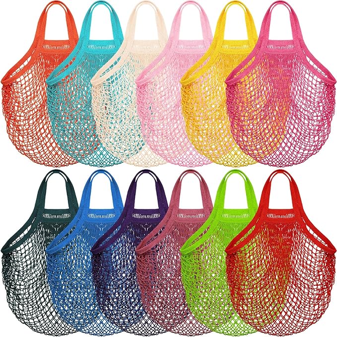 Short Mesh Market Bag