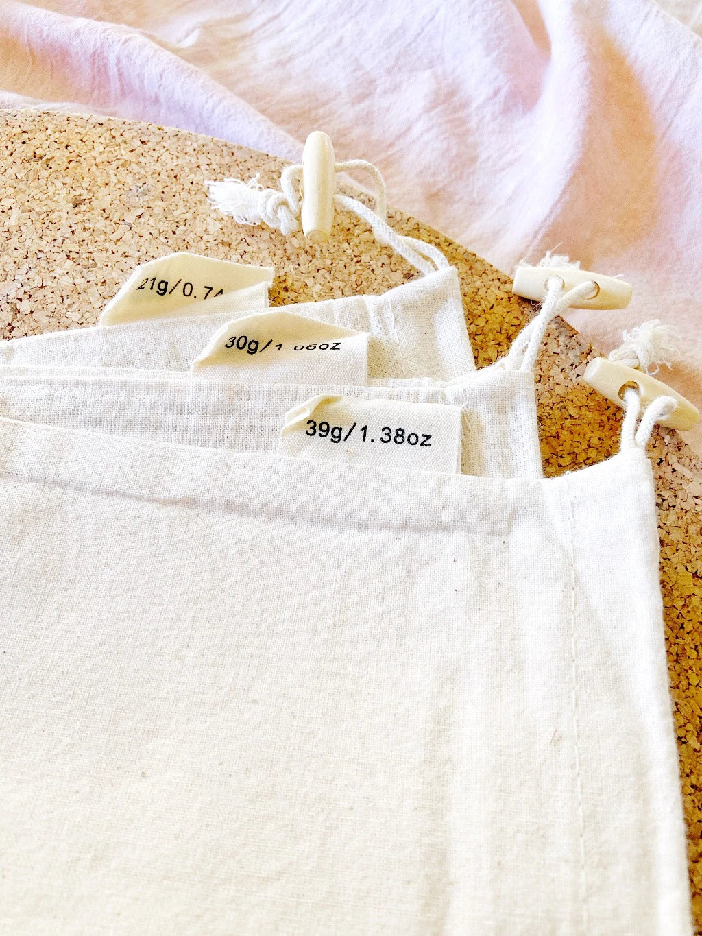 Natural Cotton Canvas Eco Friendly Drawstring Pouch Muslin Bags Sachet Bag  Gift Bag For Shopping &