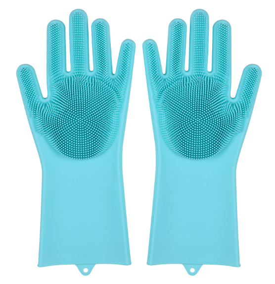 Silicone Scrubbing Gloves