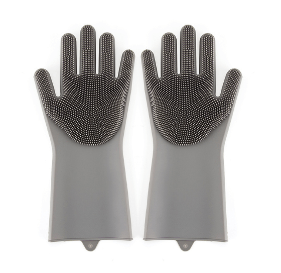 Silicone Scrubbing Gloves