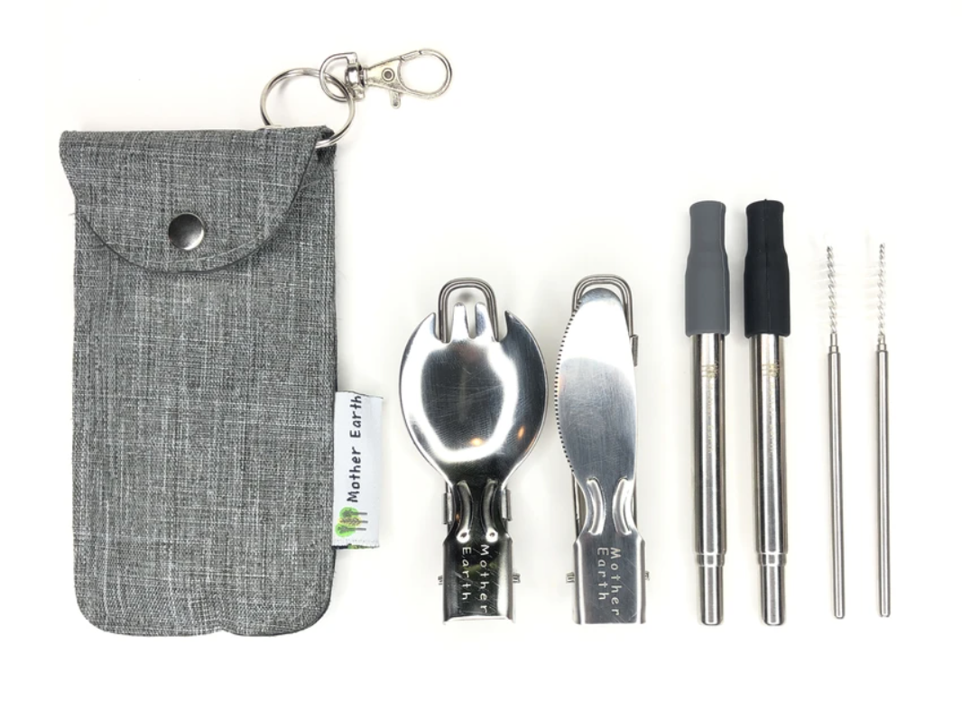 Reusable & Collapsible Cutlery Kit