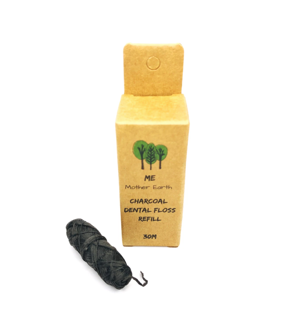 Eco Dental Floss: Charcoal - REFILL ONLY