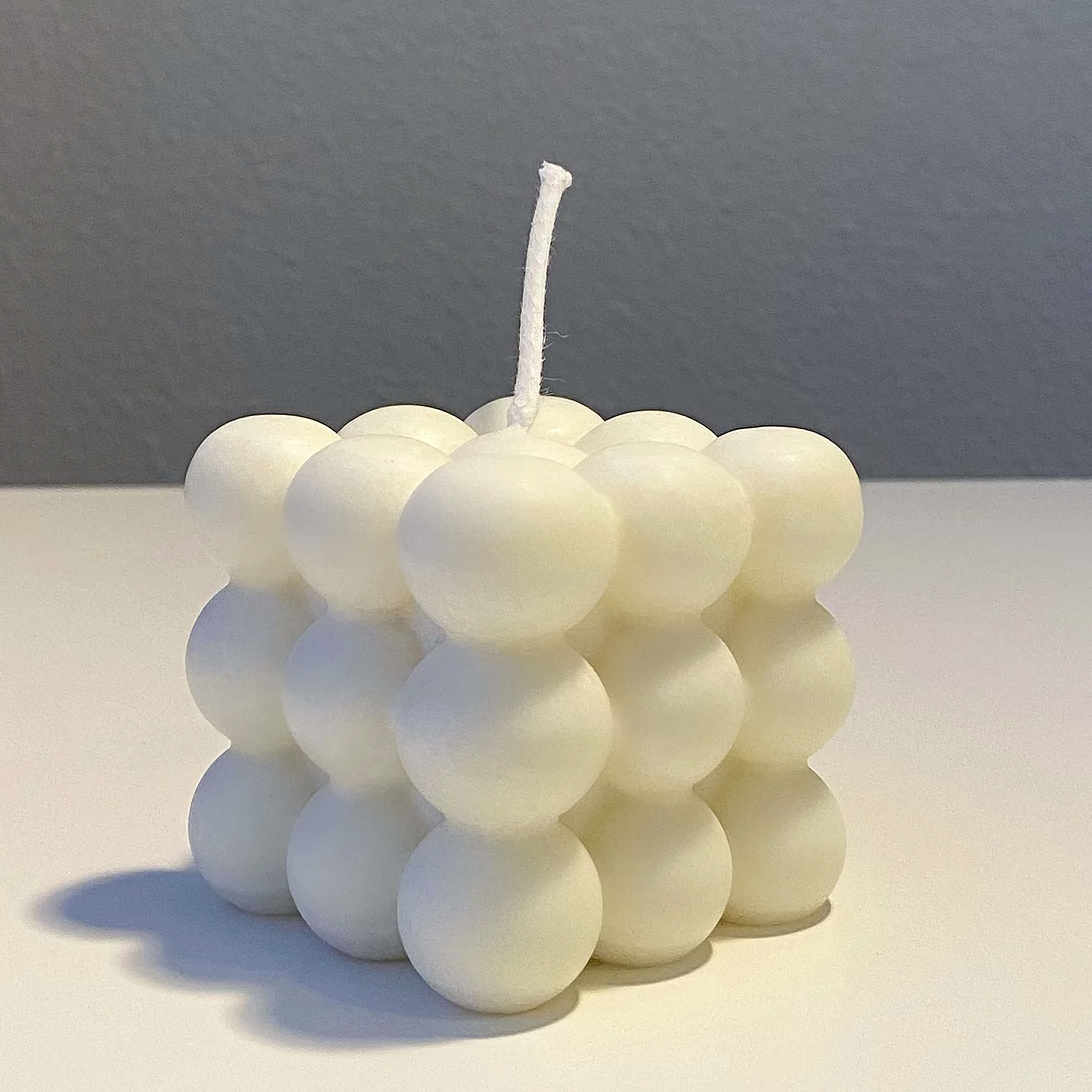 Large Bubble Candle