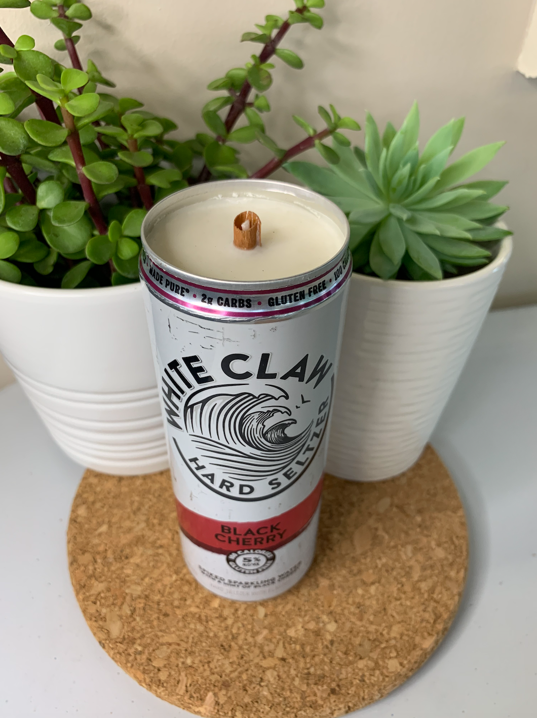 White Claw Candles