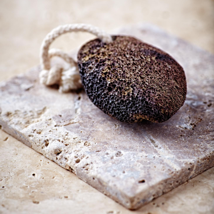 Lava Pumice Stone with Cotton Hanging Loop