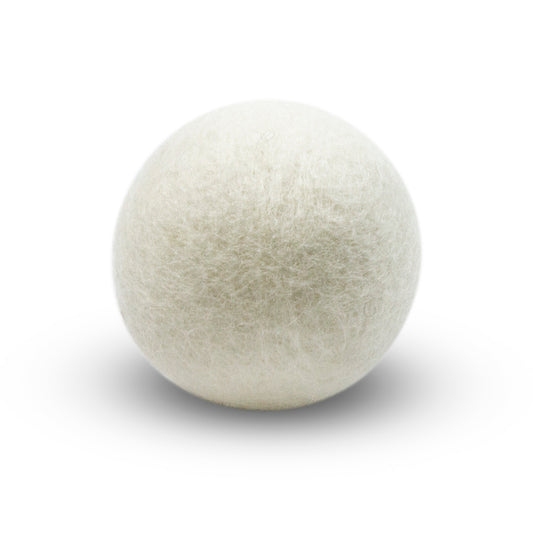 Wool Dryer Ball White or Gray