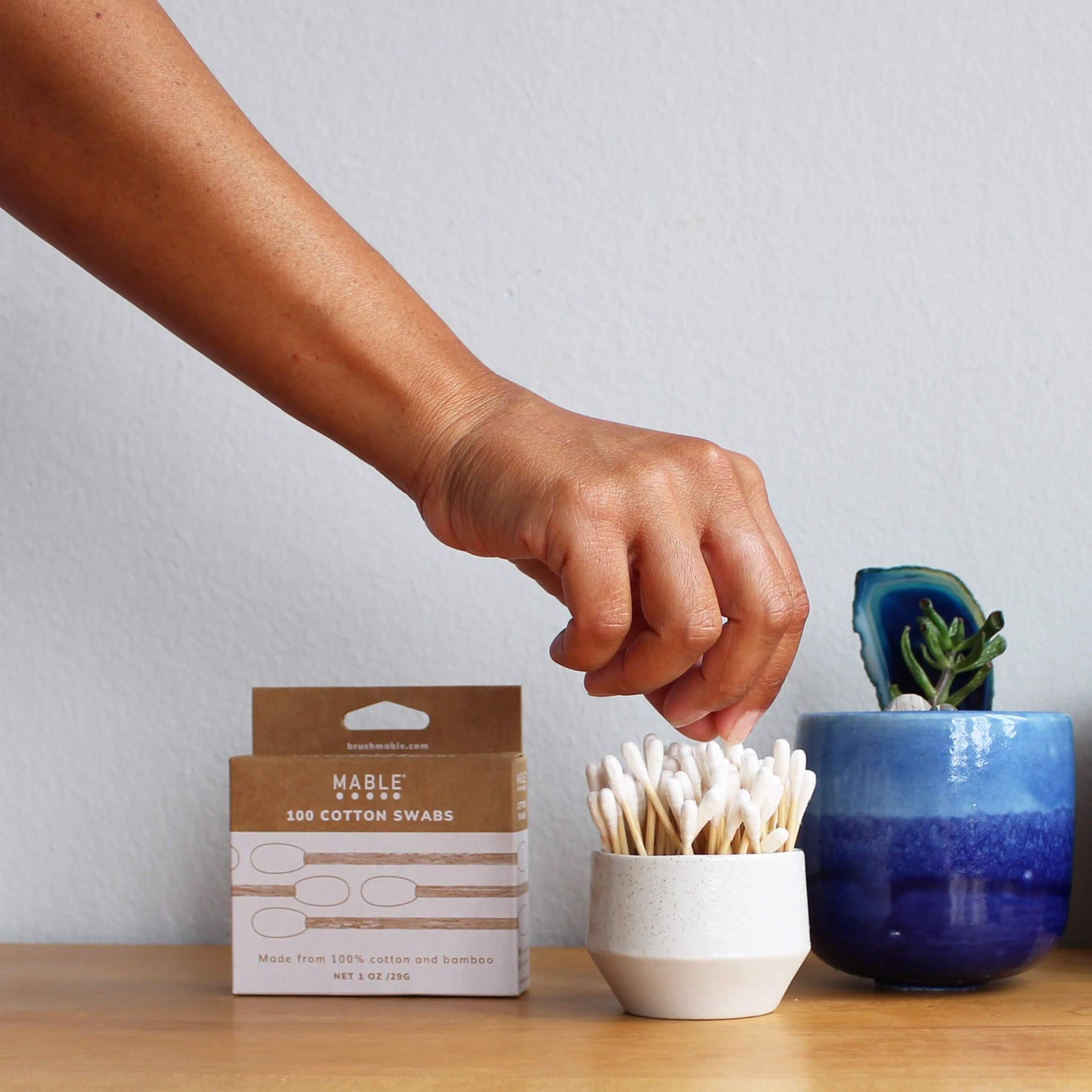 Bamboo Cotton Swabs